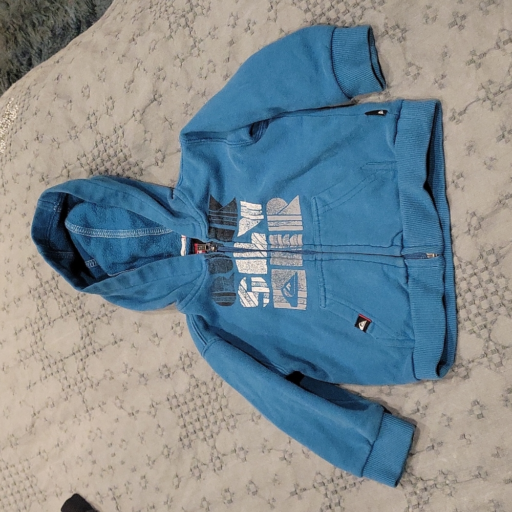 12 month Quicksilver Zip Up Hoodie